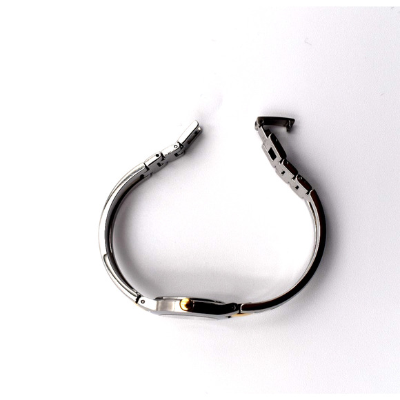 Movado Women's Watch Amorosa Black Dial Swiss Quartz 24mm Silver And Gold Tone - Picture 5 of 10